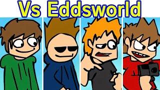 Friday Night Funkin' VS Eddsworld FULL WEEK + Cutscenes | Eddventure (Tord Tom Edd Matt) (FNF Mod)