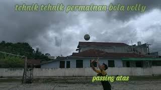 tehnik dan strategi dalam permainan bola volly