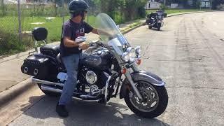 2004 Yamaha V-Star XVS 1100 (gray) 2244 Fallen Cycles