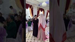 Весь зал ждал что бы увидеть эту невесту Казахстан  турецкая свадьба  #wedding #обряды