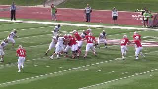 Central College-Nebraska Wesleyan football highlights