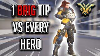 1 Brigitte Tip Vs. Every Hero | Overwatch 2