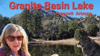 Granite Basin Lake near Prescott Arizona & javalinas