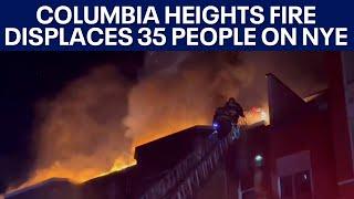 35 displaced from Columbia Heights fire on New Years Eve