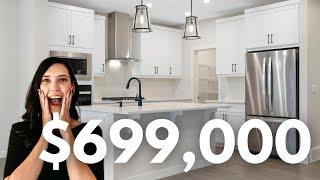 Tour a Brand New Home in Cochrane, Alberta under $700,000!