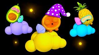 Funky Fruits Baby Sensory - Mindful and Sleepy Fruits - Wind down and Relax - Calming Bedtime Video