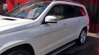 Mercedes GL vinyl wrap in Pearl white, Polimax motorsport video