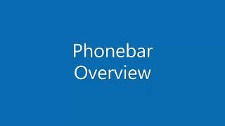 Phonebar in under 2 minutes