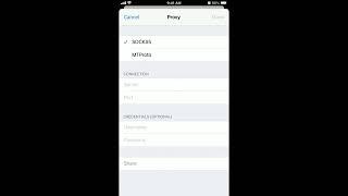 HOW TO USE PROXY in TELEGRAM?