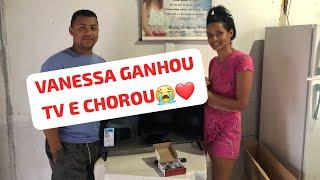 VANESSA REALIZA O SONHO DE TE UMA TV SMART @vanessaaquino4626 @ARTHURNORDESTINOTV