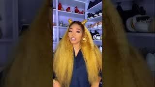 Nigeria Kiekie made this wig feedback video. 613 13x4 hd Frontal 200% 30inch deep wave wig