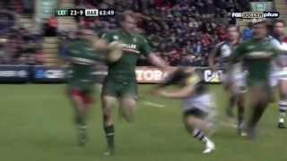 Tom Croft's 50m sprint try against Harlequins