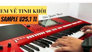 Em Về Tinh Khôi || Organ YAMAHA PSR A3000 ( Màu Đỏ ) || Giá 18.500.000đ