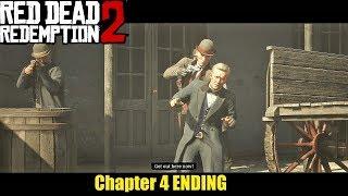 Robbing The Saint Denis Bank - Red Dead Redemption 2 (Chapter 4 Ending)