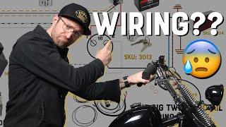 Big Twin wiring made EASY | How to wire an Evo Big Twin chopper using the Throttle Addiction kit