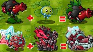 PVZ Fusion 2.3 Discover New Plants - All New Ultimate Plants VS 300 Ultimate Obsidian Gargantuar