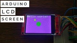 Arduino-friendly 240x320 LCD Display Tutorial (ILI9341)