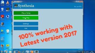 Latest Synthesia Crack 2017 2018 with Proof