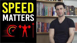 Why lifting with SPEED makes you stronger (For Athletes)