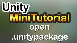 Extract unitypackage-files without Unity [English]