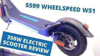 Wheelspeed WS1 350W 15mph 25mi Electric Scooter - Unboxing, Assembly, Test Ride, and Review