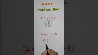 How to simplify Algebraic Expressions #multiplication #maths #mathstricks #fammathszone