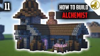 Minecraft - How to Build an Alchemist's House - Villager Houses #11