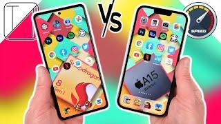 Motorola Edge X30 vs iPhone 13 Pro Max Speed Test