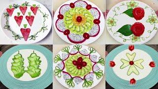 Amazing Knife Skills Create Exquisite Fruit and Vegetable Platters【Knife Craft Kitchen】