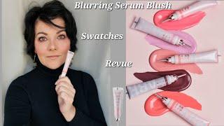 SWATCHES, REVUE Blurring Serum Blush Anastasia Beverly Hills #abh #swatches #revue #blush