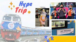 Hype Trip KA Taksaka, More Fun, More Happy #keretaapi #taksaka #Yogyakarta #gambir #hypetrain