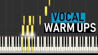  VOCAL WARM UPS #5 (BASS RANGE E2 - E4) MAJOR SCALES - By Soulphonic 