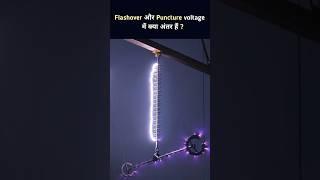 Flashover Voltage vs Puncture strength #shorts