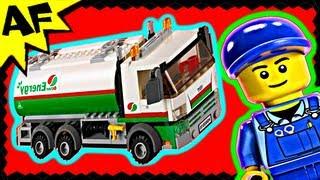 Lego City TANKER TRUCK 60016 Animated Building Review