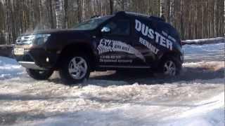 Renault Duster. Снег, лед и вода..