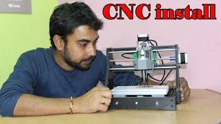 how to assemble & install cnc machine easily at home