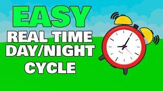 How to script a real-time day/night cycle in Roblox Studio | Roblox Scripting Tutorial