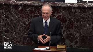 WATCH: Dershowitz says charges against Trump are ‘outside' of impeachment offenses
