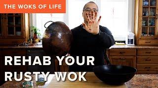 Don't throw your wok away!!! | How to Revive a Rusty Wok & Daily Wok Maintenance & FAQs!