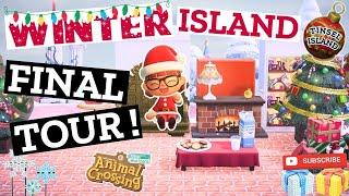 Final Tour! | Christmas Winter Island | ACNH Island Tour | Animal Crossing New Horizons ACNH