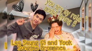 LEE SEUNG GI (이승기) AND YOOK SUNG JAE (육성재) MOMENT| BROMANCE