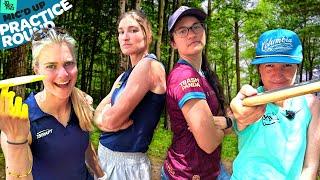 Taylor and Sofia join the Geese for Dubs! | 2025 USWDGC | Jomez Practice Round F9