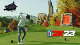 THIS HARRY POTTER COURSE IS EPIC IN PGA TOUR 2K23...