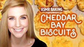 ASMR Baking: Red Lobster Style Cheddar Bay Biscuits