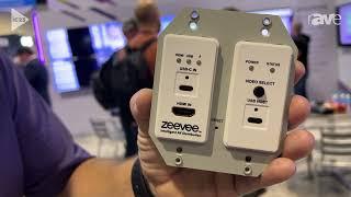 InfoComm 2023: ZeeVee Talks About ZYPER4K SDvoE Wall Plate Encoder