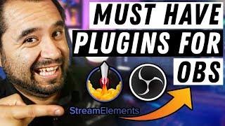 Top 3 MUST HAVE plugins for streaming w/ OBS STUDIO! ⤵