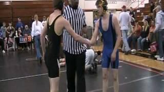 Youth Wrestling - Great match between 2 strong wrestlers