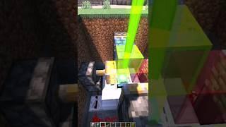 РАДУЖНЫЙ МАЯК В МАЙНКРАФТЕ! #shorts #minecraft