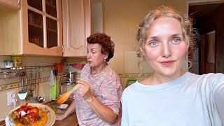 Cooking With My Russian Mom  Grocery Shopping & Meal Prepping for 3 Days