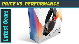 SteelSeries Arctis Pro High Fidelity Gaming Headset - Immersive Sound Experience!